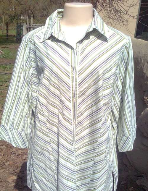 PENNY C JEAN - SIZE: 18 plus a ANNA PIA BLOUSE - SIZE:  18