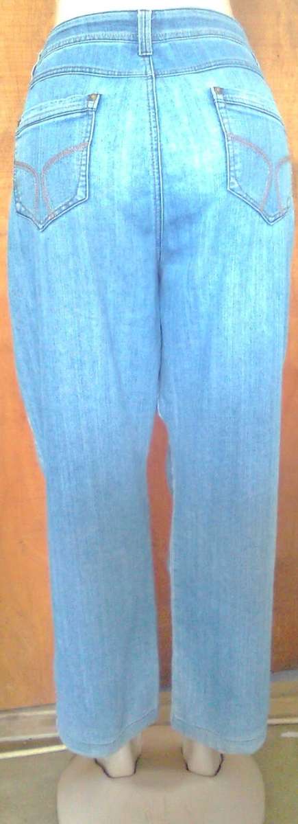 PENNY C JEAN - SIZE: 18 plus a ANNA PIA BLOUSE - SIZE:  18