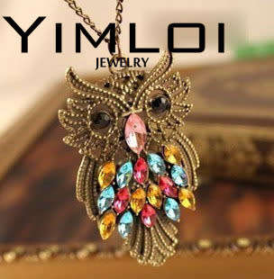 RETRO VINTAGE OWL CHAIN