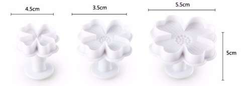 ***3-PIECE*** FLOWER PLUNGER SET