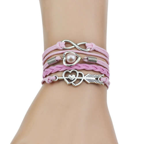 ***HOT SELLING*** CHARM LEATHER BRACELET