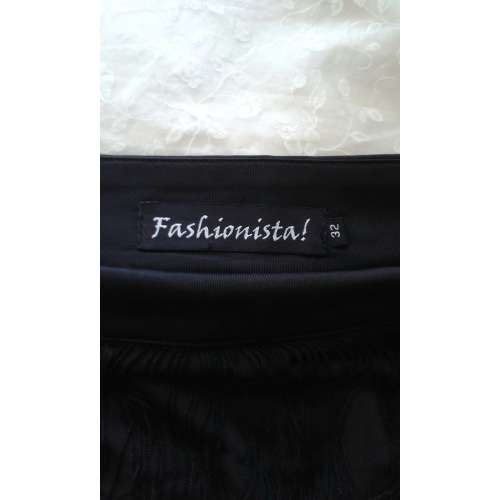Evening Skirt - Fringed Black Mini - Excellent condition/Like new!!