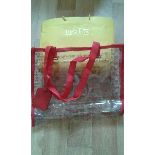 Decleor Transparent PVC Handbag - PERFECT BEACH BAG TOO!!