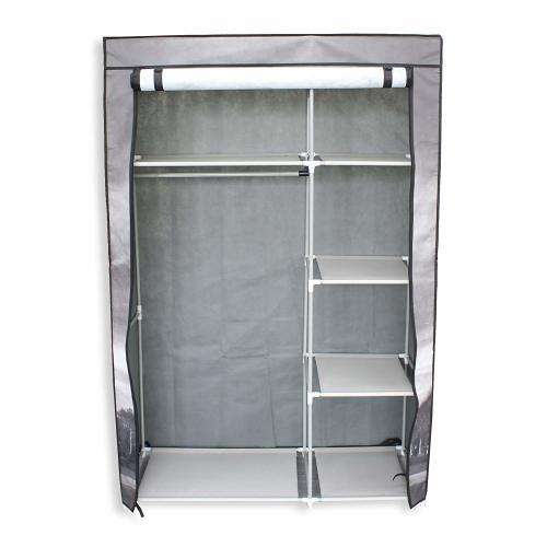 MOBILE/FOLDING STORAGE WARDROBE - VENICE PRINT ON FRONT - NEW CONDITION!!!