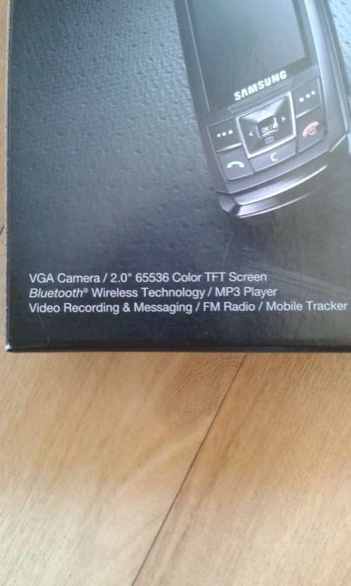 COLLECTABLE OLD CELLPHONE SAMSUNG SGH-E250 - ORIGINAL BOX&CHARGER/NEW CONDITION!!