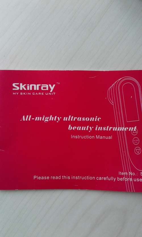 Facial Ultrasound and Infrared Therapy Device - Good Condition!!