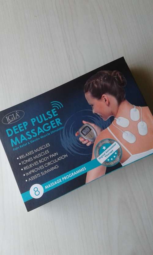 Igia Electro-Muscle Massager - EMS Device - New!!
