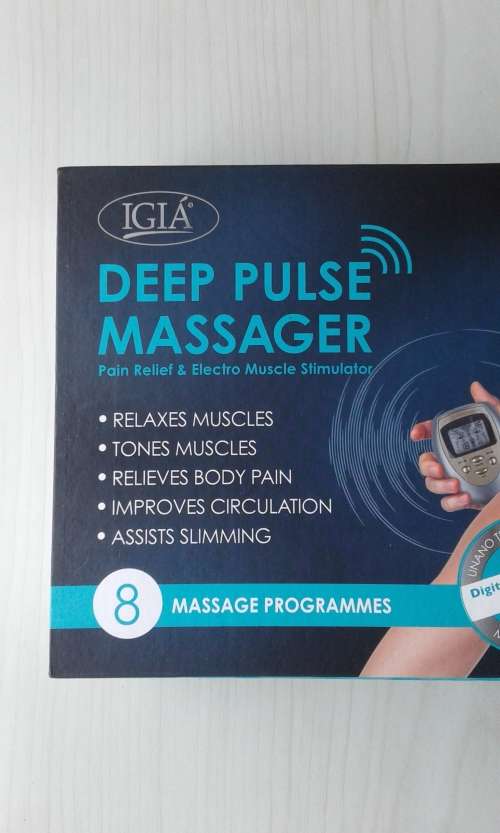 Igia Electro-Muscle Massager - EMS Device - New!!