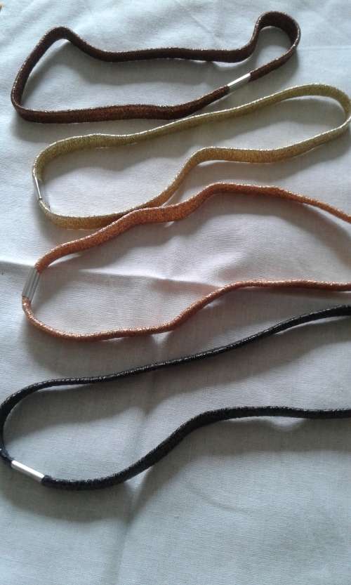 Set(4) of Elastic Glitter/Sparkle Headbands  - New!!