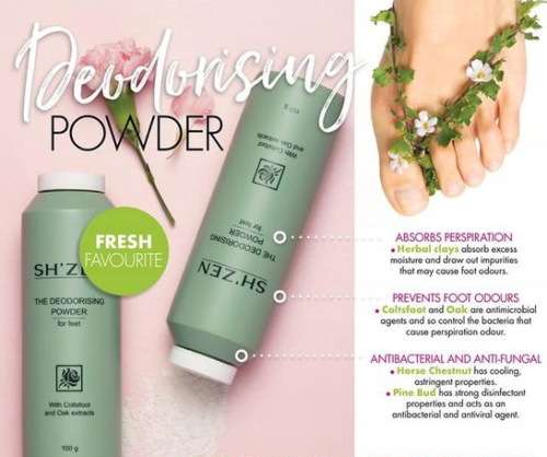 THERAPEUTIC SH`ZEN FOOT POWDER AND HOT WATER BOTTLE SET - NEW!!