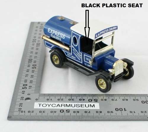 MATCHBOX Models of Yesteryear Y3-4 1912 Ford Model T Tanker Express Diary Variation 1