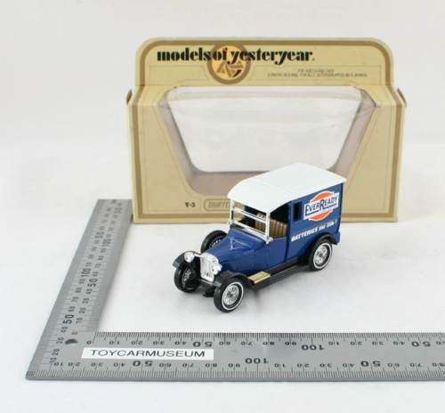 MATCHBOX Models of Yesteryear Y5-4 1927 Talbot Van Ever Ready Variation 1
