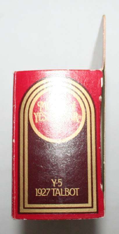 MATCHBOX Models of Yesteryear Y5-4 1927 Talbot Van Dunlop Variation 1