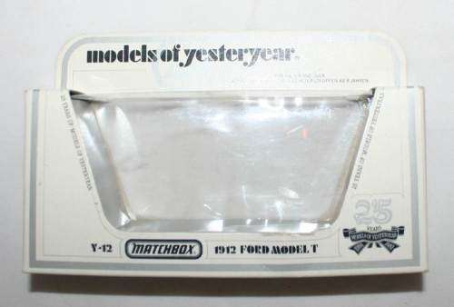 MATCHBOX Models of Yesteryear Y12-3 1912 Ford Model T Van 25 Years Silver Jubilee Variation 2