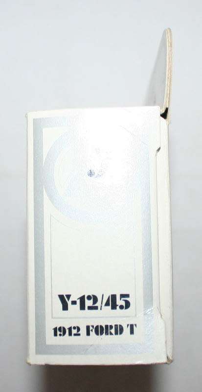 MATCHBOX Models of Yesteryear Y12-3 1912 Ford Model T Van 25 Years Silver Jubilee Variation 2