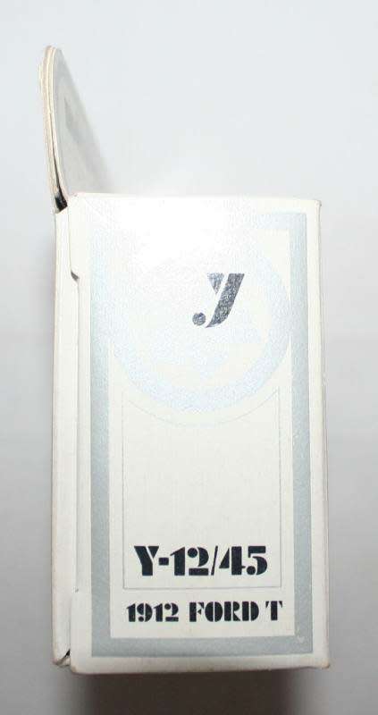 MATCHBOX Models of Yesteryear Y12-3 1912 Ford Model T Van 25 Years Silver Jubilee Variation 2