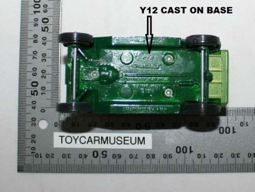 MATCHBOX Models of Yesteryear Y12-3 1912 Ford Model T Van 25 Years Silver Jubilee Variation 2
