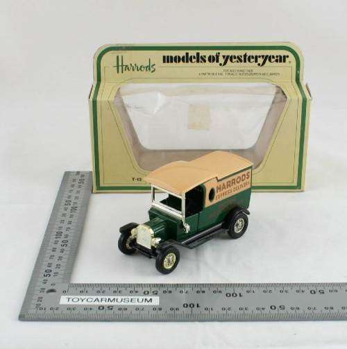 MATCHBOX Models of Yesteryear Y12-3 1912 Ford Model T Van Harrods Express Delivery Variation 2