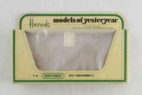 MATCHBOX Models of Yesteryear Y12-3 1912 Ford Model T Van Harrods Express Delivery Variation 2