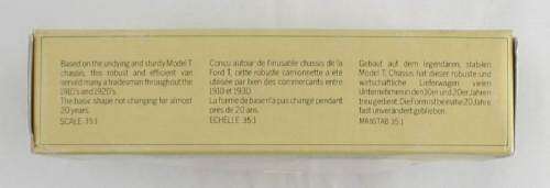 MATCHBOX Models of Yesteryear Y12-3 1912 Ford Model T Van Harrods Express Delivery Variation 2