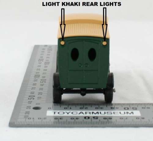 MATCHBOX Models of Yesteryear Y12-3 1912 Ford Model T Van Harrods Express Delivery Variation 2