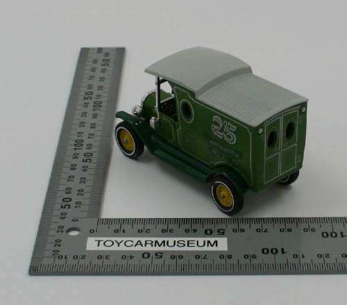 MATCHBOX Models of Yesteryear  Y12-3 1912 Ford Model T Van 25 Years Silver Jubilee Variation 4