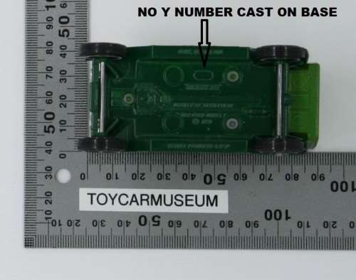 MATCHBOX Models of Yesteryear  Y12-3 1912 Ford Model T Van 25 Years Silver Jubilee Variation 4