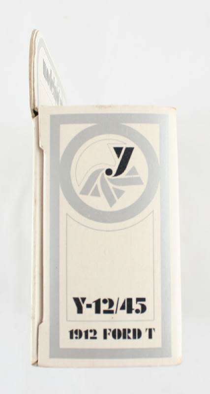 MATCHBOX Models of Yesteryear Y12-3 1912 Ford Model T Van 25 Years Silver Jubilee Variation 2