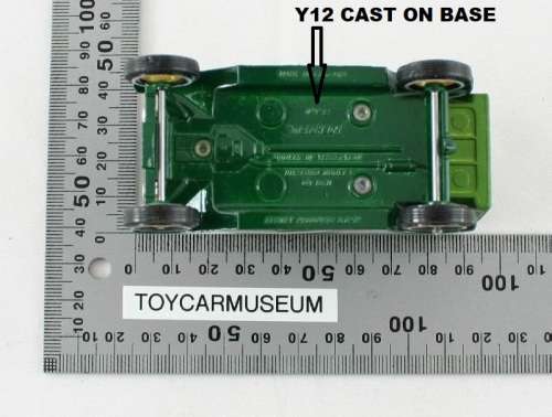 MATCHBOX Models of Yesteryear Y12-3 1912 Ford Model T Van 25 Years Silver Jubilee Variation 2