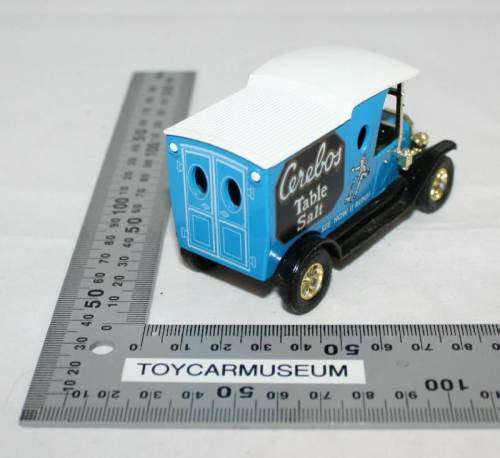 MATCHBOX Models of Yesteryear Y12-3 1912 Ford Model T Van Cerebos  Variation 4 NO BOX