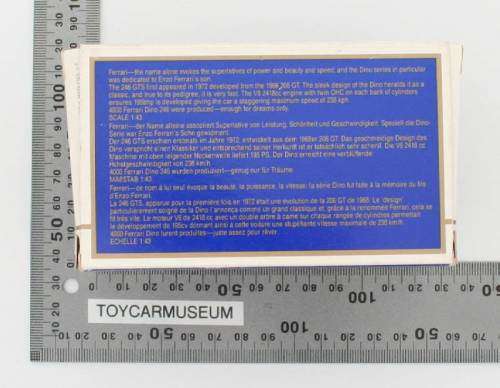 DINKY DY-24 1973 Ferrari Dino 246 GTS