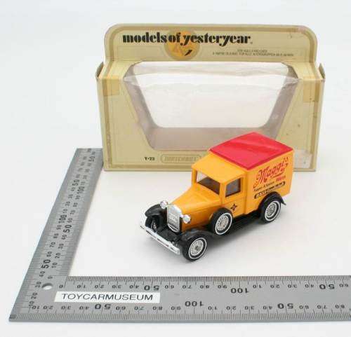 MATCHBOX Models of Yesteryear  Y22-1 1930 Ford Model A Van Maggi's Variation 4