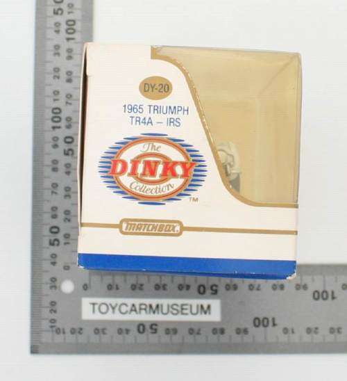 DINKY DY-20 1965 Triumph TR4A - IRS