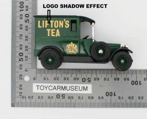 MATCHBOX Models of Yesteryear Y5-4 1927 Talbot Van Lipton's Tea (with Crest) Variation 2