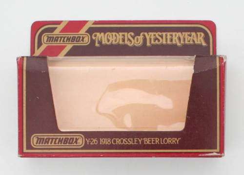 MATCHBOX Models of Yesteryear Y26-1 1918 Crossley Delivery Truck Löwenbräu Variation 5