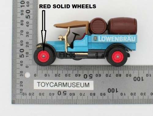 MATCHBOX Models of Yesteryear Y26-1 1918 Crossley Delivery Truck Löwenbräu Variation 5
