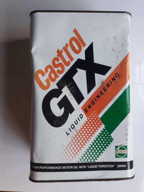 VINTAGE 5L OIL CANS LOT OF 3