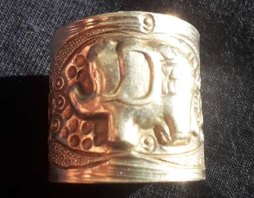 HINDU INSPIRED SILVER RING