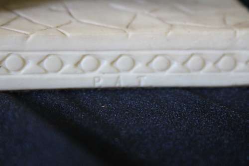 VINTAGE CHARIOT SCULPTURE SIGNED L.T.