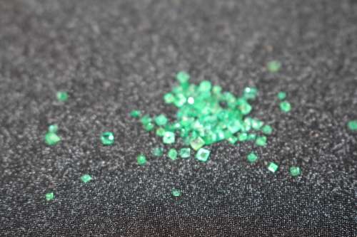 WOW!! 88 GISA CERTIFIED EMERALDS ALL FOR ONE BID 2.59 TOTAL CARAT WEIGHT