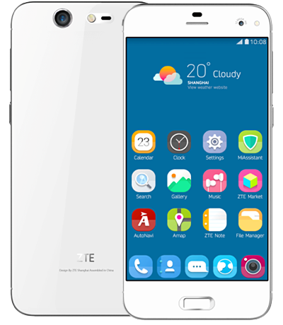 ZTE Blade S7 - White, Green, Black
