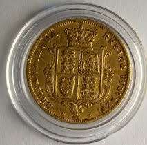1878 GOLD  HALF SOVEREIGN - QUEEN VICTORIA YOUNGHEAD - FREE POSTNET  COURIER DELIVERY IN RSA