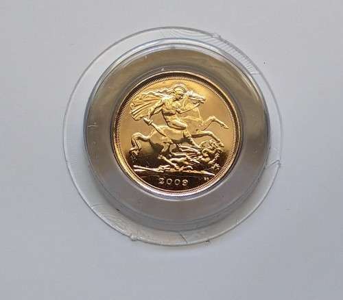 GOLD 2009 UK QUARTER SOVEREIGN