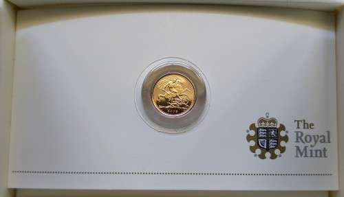 GOLD 2009 UK QUARTER SOVEREIGN
