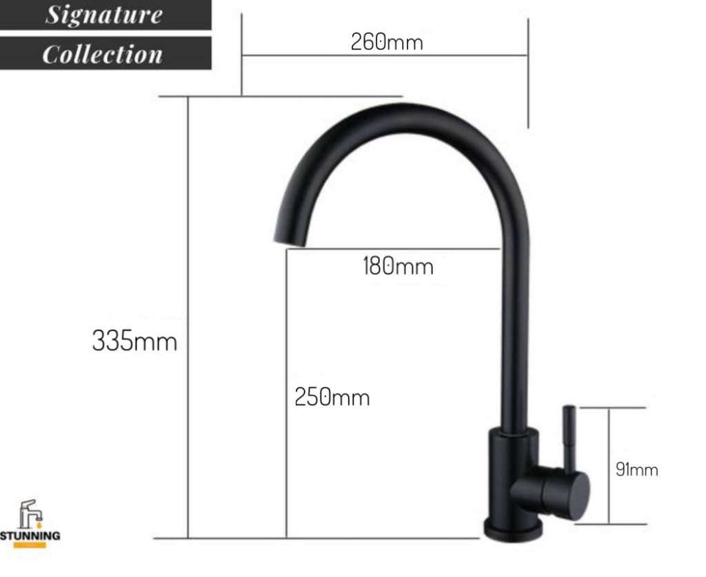 kitchen mixer tap hot and cold