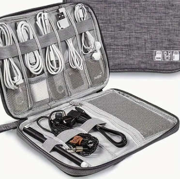 Large Capacity Storage Bag Data Cable Earphone Charger Storage Bag