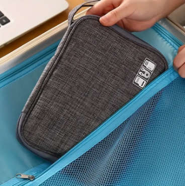 Large Capacity Storage Bag Data Cable Earphone Charger Storage Bag