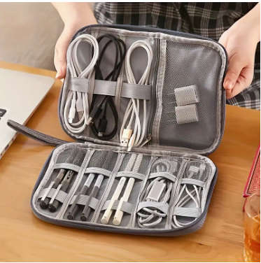 Large Capacity Storage Bag Data Cable Earphone Charger Storage Bag