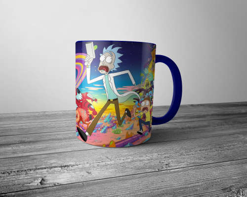 Rick and Morty Mug - Full Print