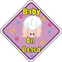 Personalized Baby on Board Signs.